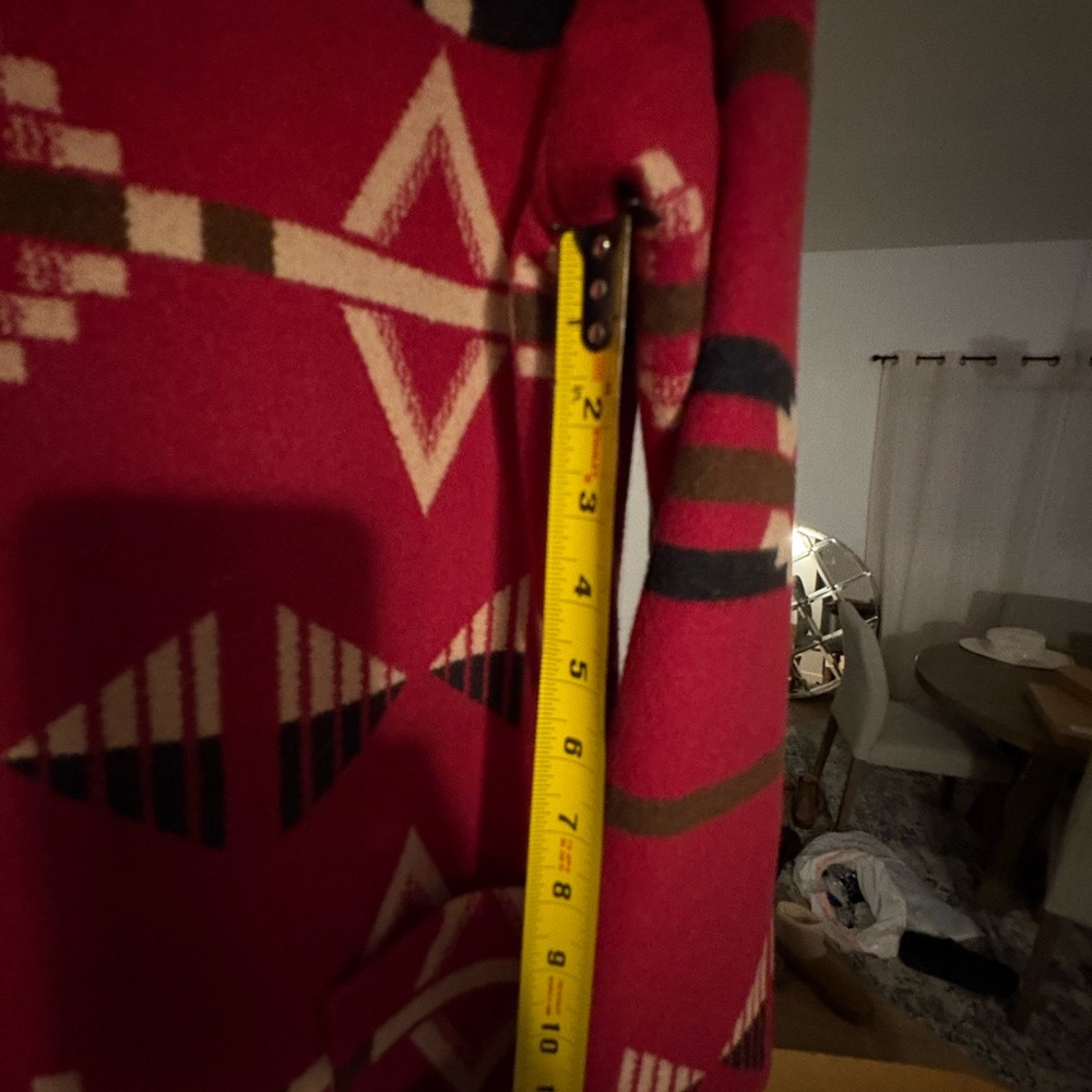 Pendleton Red and Black Woolen Jacket - Picture 12 of 14